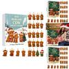 Christmas Blind Box Highland Cattle Series Acrylic Holiday Decorations For Festive Tree Ornaments And Gifts