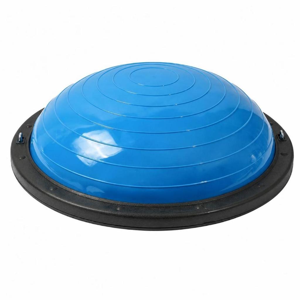 Stable HalfDome Balance | Concentric circle Textured Surface, SpaceSaving LowProfile Design,