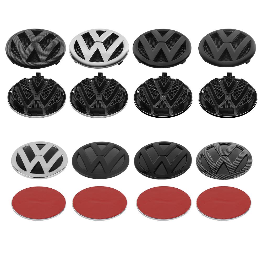 XYZ1 1/2pcs Car Front Rear Trunk Logo Emblem Badge Sticker Decoration For Volkswagen VW Transporter T5 2010 2011 2012 2013 2014 2015