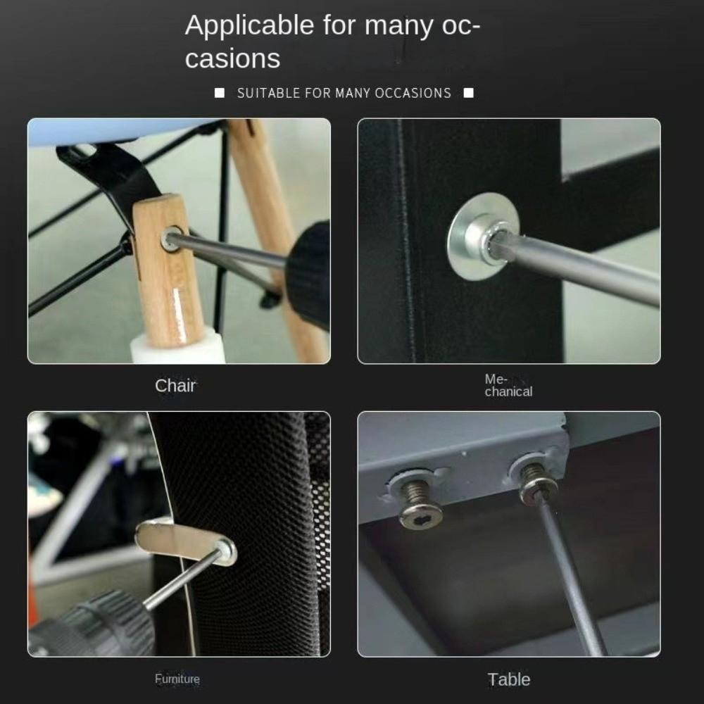 8PCS Hex Shank Head Hex Head Bits Practical Screwdriver Bits New Screwdriver Set  Hand Tool