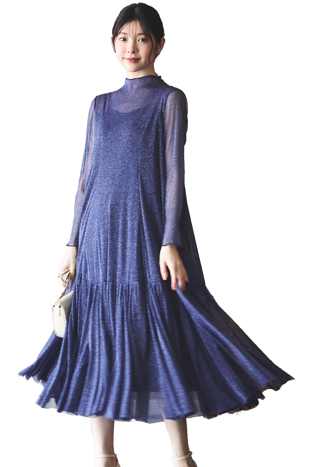 

Louet Lame Tulle Mellow Цельное платье для тела, размер L, темно-синий [Louis Boutique] Женщины, Миссис, Мама, Официальное, Покрывающее, Жемчуг, Размер, Свадьба,