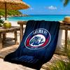 Arema Football club Printed Microfiber Beach Towel, Soft And Absorbent, Quick-Dry, Ideal for Summer Travel, Beach Essential, Swimming Pool