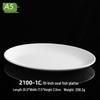 Belen A5 Food Grade Melamine Oval Serving Plate