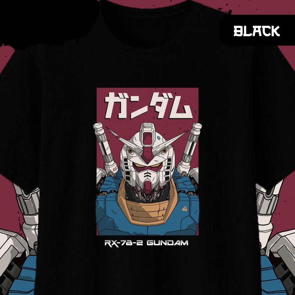 GUNDAM ANIME TSHIRT  RX 78  2  Printed Tshirt Unisexs and Womens Tshirt Unisexs Top Sports Tshirt 2026 Summer New Tee S