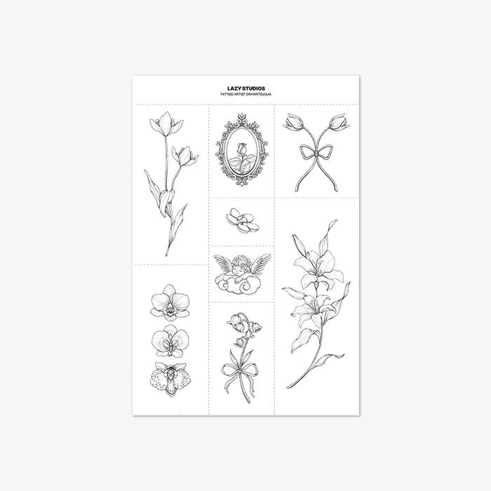 

Тату-мастер Юлия 01 Временная тату-наклейка