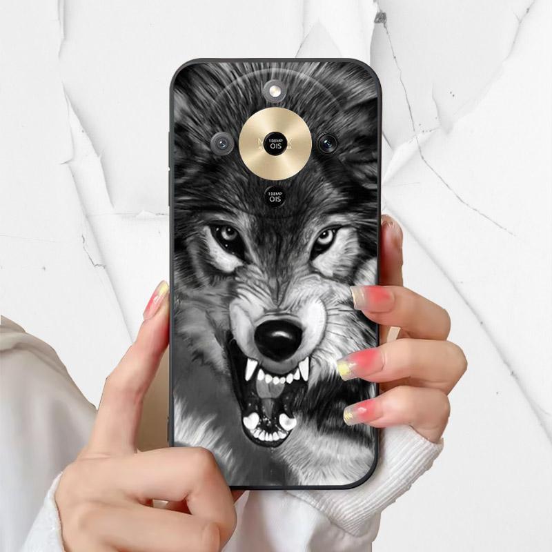 For Honor X9d Case Soft TPU Phone Case For Honor Magic8 Lite Matte Back Cover For Honor X70 Shockproof Silicone Bumper Funda
