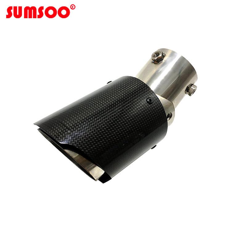 

Регулируемый угол наклона выхлопной трубы для 101мм карбоновой насадки глушителя 63mm to 101mm Adapter