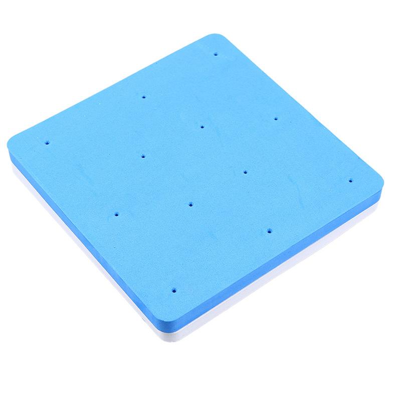 5/12-Hole Blue Fondant Foam Pad High Density Sugarcraft Flower Modelling Drying Mat Square Sponge Cushion for Cake Decorating DIY Crafts