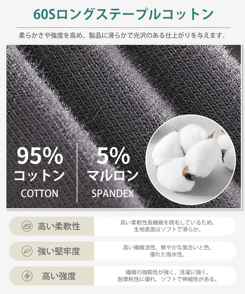 MOWO Boxer Zero 3D Cotton Boxer Briefs with Front Antibacterial and Odor and Plus Sizes Set Men's Briefs, Underwear, Constriction, Molded, 5-Piece