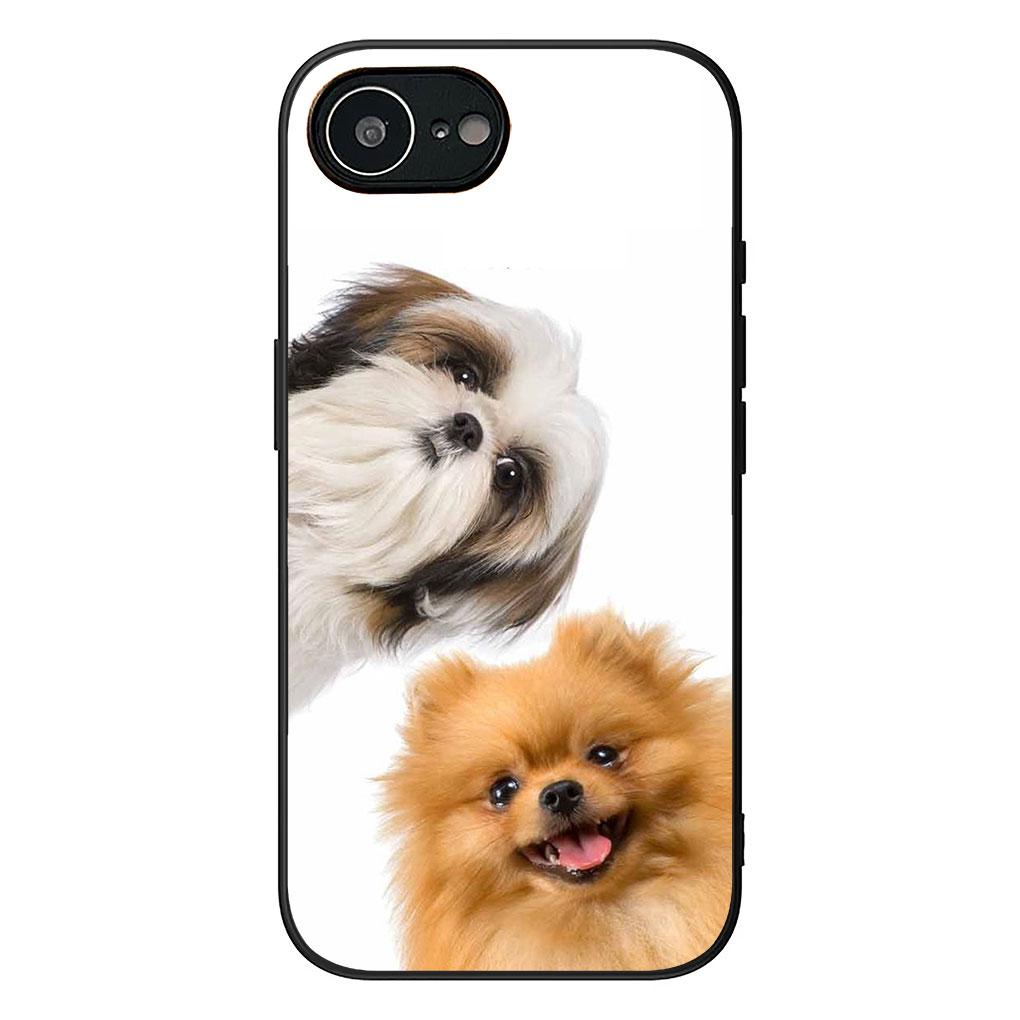 

Soft Cover for Samsung Galaxy S25 S24 S23 FE Plus Ultra S7 Edge A16 A15 5G s25+ Coque Phone Case Pomeranian Poodle Dog Galaxy S24 FE