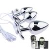 Electro Shock Anal Plug Detacheable Anchor Style Butt Plug Electric Stimulator Anal Massager Sex Toys for Men Women
