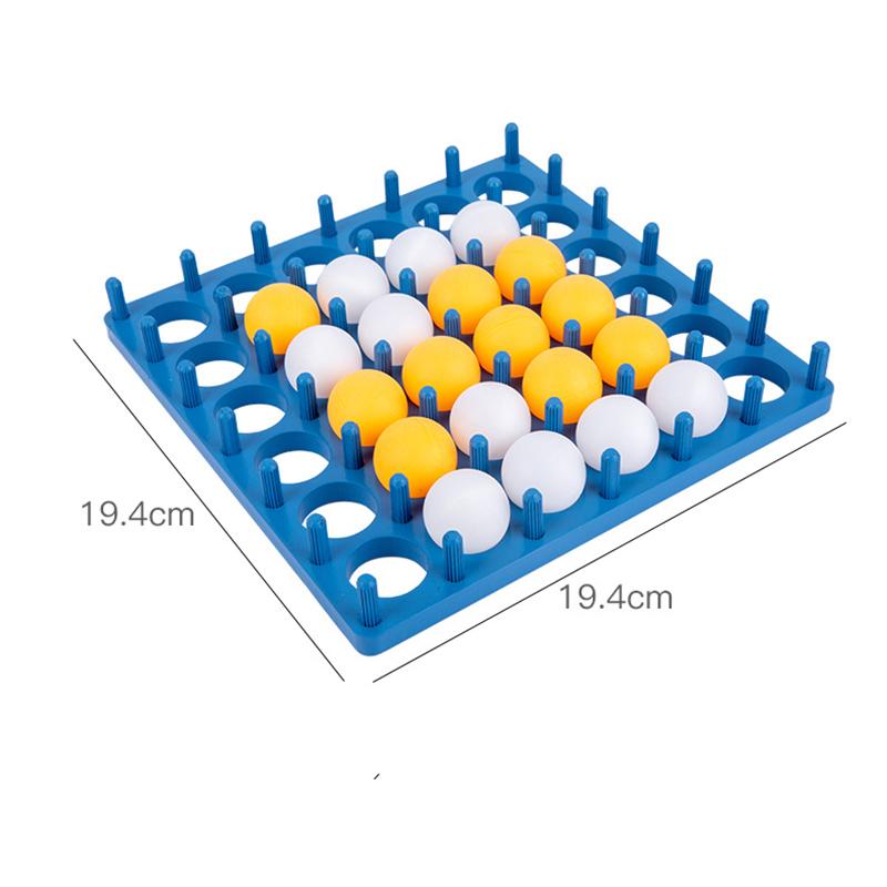 

Kids Ball Bouncing Game Parent-Child Interaction Board Game Toddler Toss Ball Game Fun Party Game синий