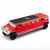 1:32 Lengthened Car Simulation Alloy Car Model Sound and Light Pull Back Toy Car Ornament Wholesale