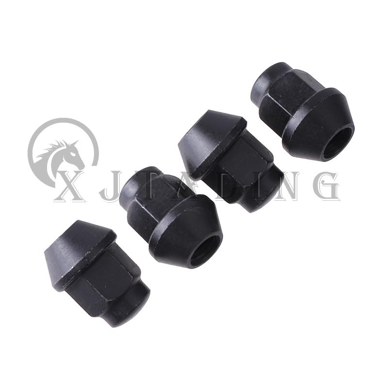 4 Pcs M10x1.25 Spline Screw Wheel Hub Stud & Lug Nut Fit For ATV Go kart UTV Buggy Quad Bike Wheels Mounting Fixing Accessories Lug Nut F