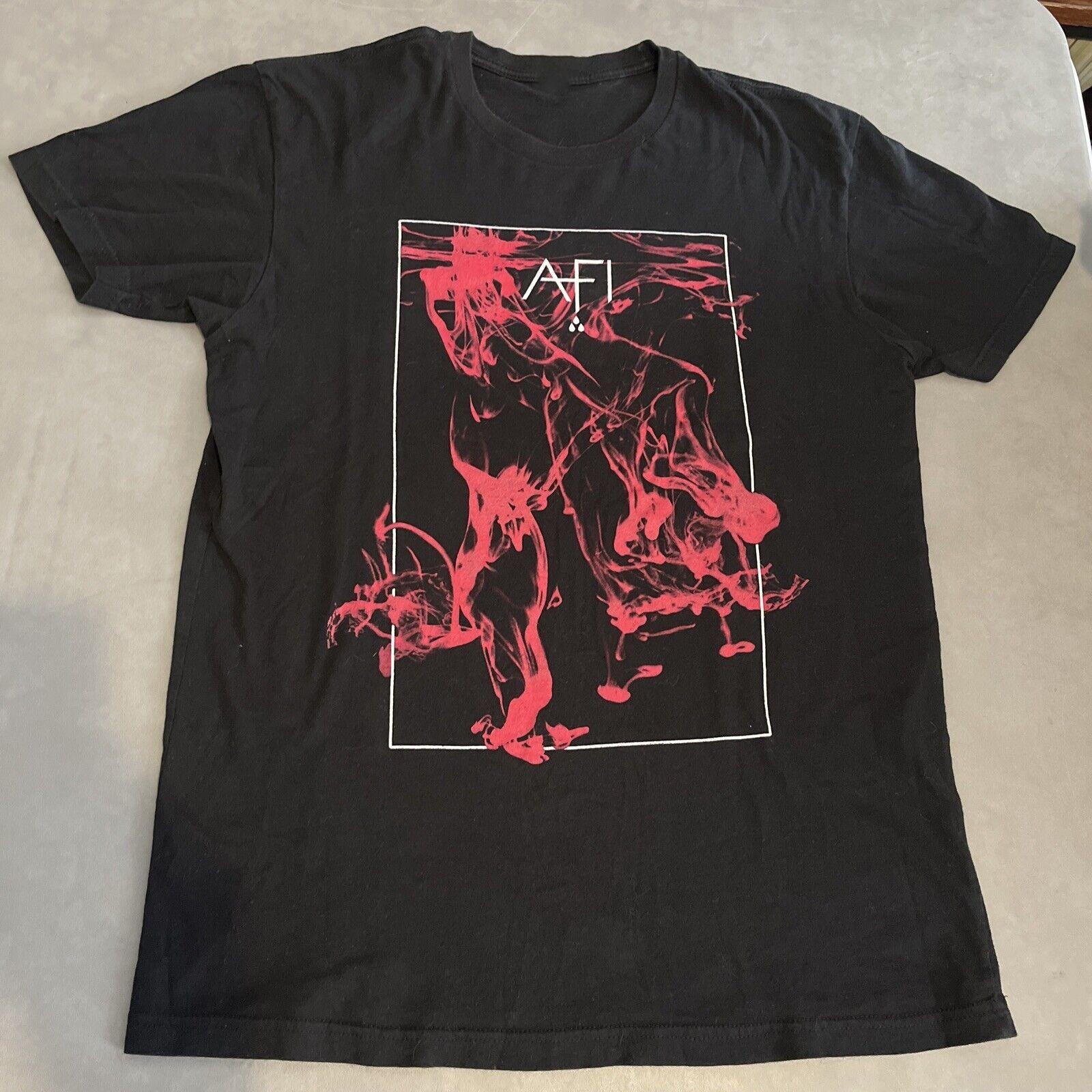 AFI Band BLOOD TOUR 2017 Shirt Short Sleeve Black Unisex S-5XL EM0929 XXXXL
