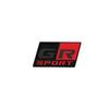 Car Metal Logo Emblem Badge Interior Console Sticker For Toyota GR Sport RAV4 Camry Corolla Prado Hiace Venza Yaris Accessories