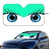 Cute Girl Car Eyes Windshield Sunshade Car Window Windscreen Cover Sun Shade Auto Sun Visor Car-covers Car Solar Protection