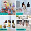 Expositor Transparente Multicamadas de Acrílico para Perfumes e Enfeites