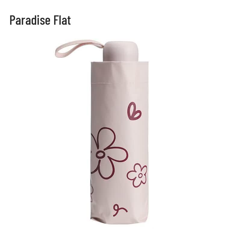 Heaven Umbrella Mini 5-Fold UV Protection Travel Umbrella