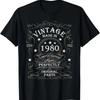 44th Birthday Retro Limited Edition Unisex Unisex Vintage 1980 T Shirt