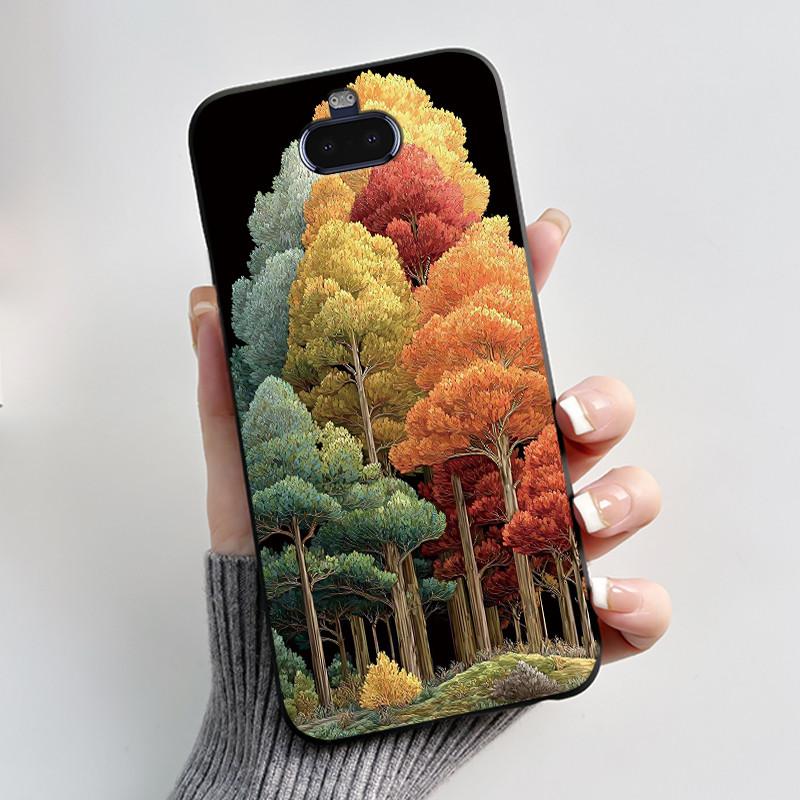 Casing For Sony Xperia 20/Xperia 8 Lite/SOV42 Case Shell Shockproof Bumper Luxury Cute Cool Boys Girls Soft Silicone Matte Cover