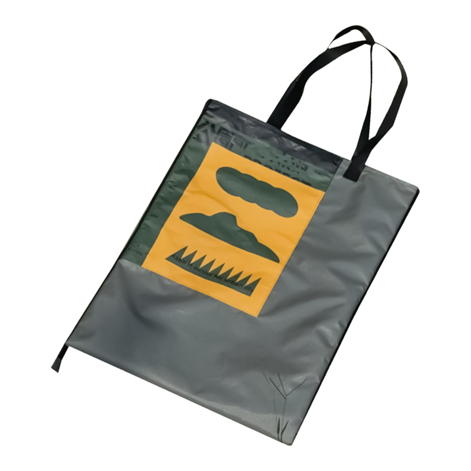 Outdoor Picnic Mat Waterproof Oxford Bag with Zipper Carry Bag Thickened Camping Blanket for Outdoor Beach Park Shopping