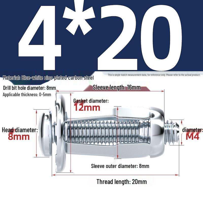 Galvanized Petal Nut Expansion Rivet Screw