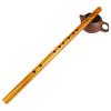 1Pc Six-Hole Vertical Flute Chinese Traditional Bamboo Clarinet - Folk Musical Instrument