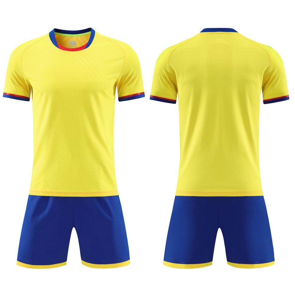 Wholesale Children's Football Jersey Sets, Primary School Football Training Jerseys, Boys and Girls Competition Printed Jerseys