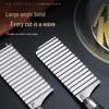 Stainless Steel Wavy Potato Knife - Multi-functional Thickened French Fry Cutter