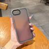 Original Translucent Hybrid Shockproof Bumper Case For iPhone 16E 16 15 14 Plus 13 12 Pro Max SE4 Solid Color Matte Clear Cover
