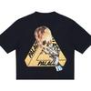 Palace Skeleton Short Sleeve T-Shirt Unisex Tops Black PAL-SS18-077