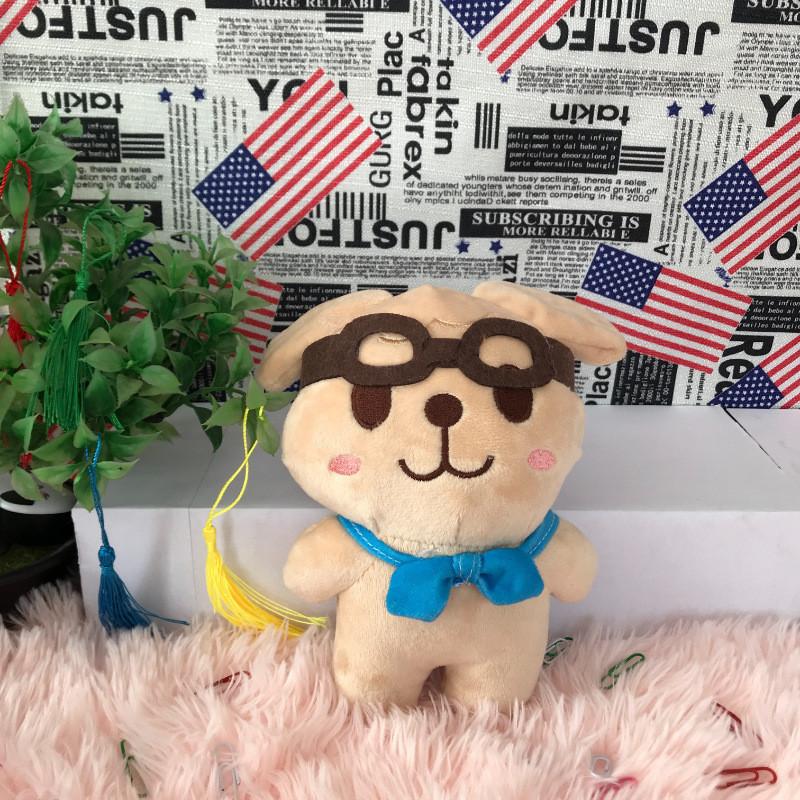 Skzoo Leeknow Hyunjin Cartoon Plüschtier für Kinder Kristall Ultraweich Kaninchen Design Anpassbares Bild 20cm Höhe