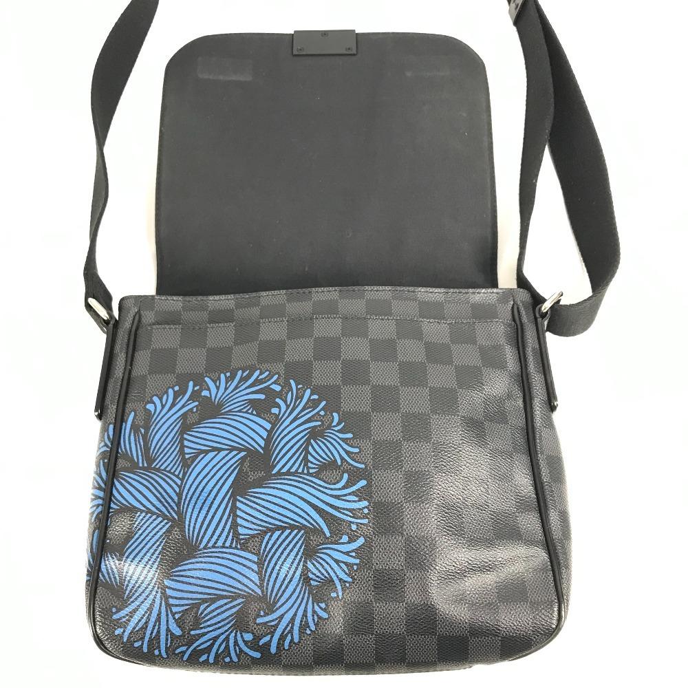 Louis Vuitton  N41714 DamierGraphite District PM Christopher Nemeth Shoulder Bag