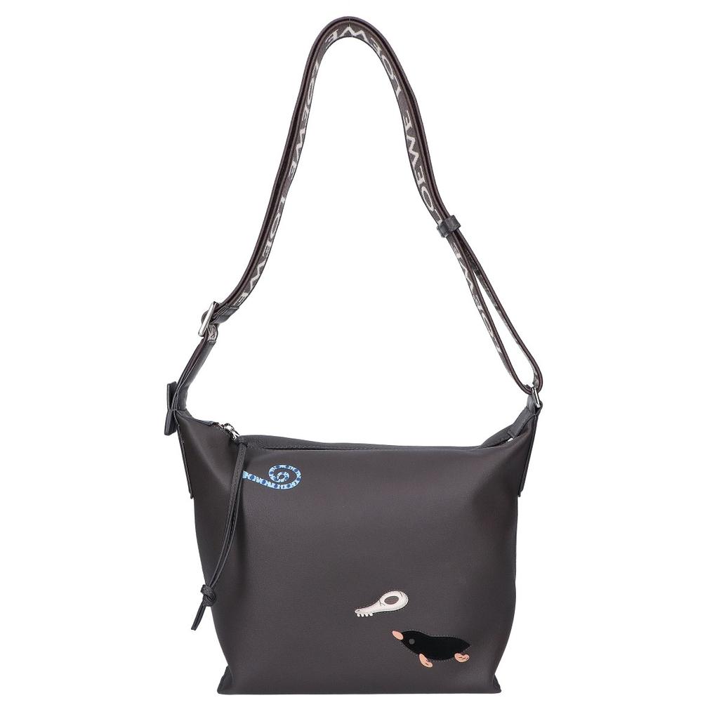 LOEWE xSuna Fujita Cuby Mandragora Crossbody Bag Small Shoulder bag charcoalUsed