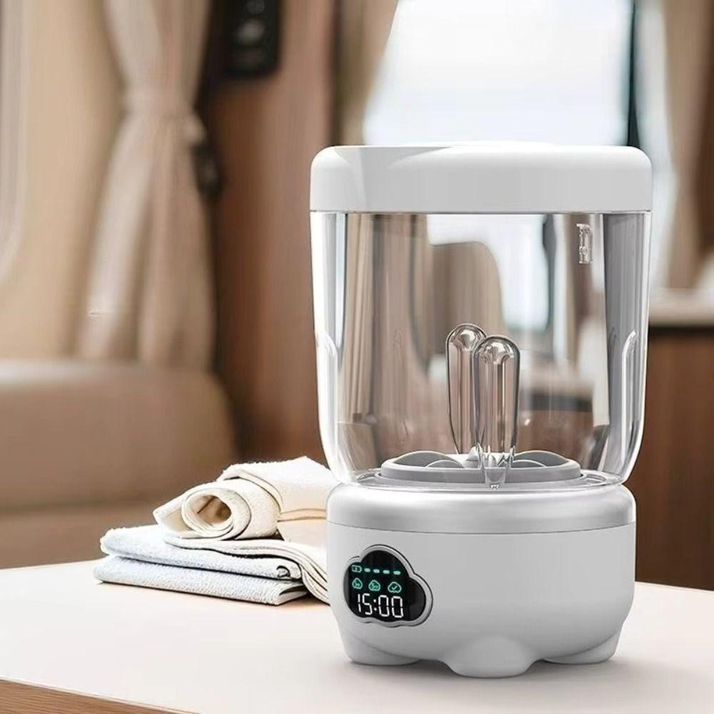 Foldable Design Mini Wireless Laundry Cup Mini Washing Machine Socks Underwear Cleaning