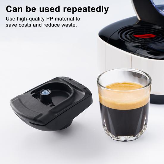 Reusable Coffee Capsule Holder for Dolce Gusto DG325 Machine Refillable