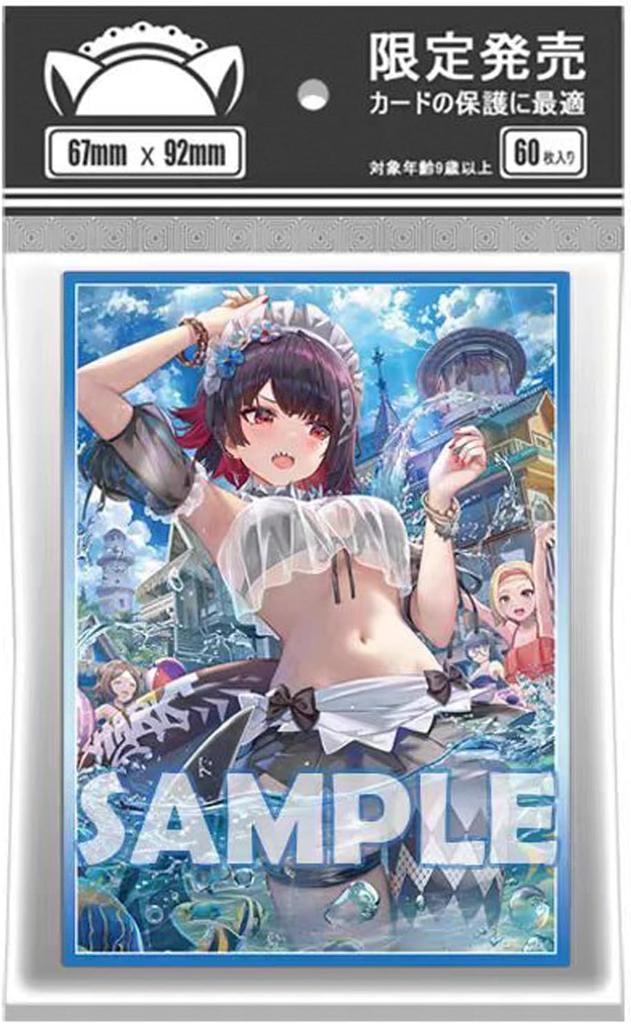Zenless Zone Zero Card Sleeves, 67x92mm, Trading Card Sleeves, Laser Animated Card Sleeves, PTCG, 60 Sleeves (Swimsuit)