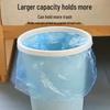 Disposable Tear-off Flat-mouth Trash Bags for Kitchen & Bathroom