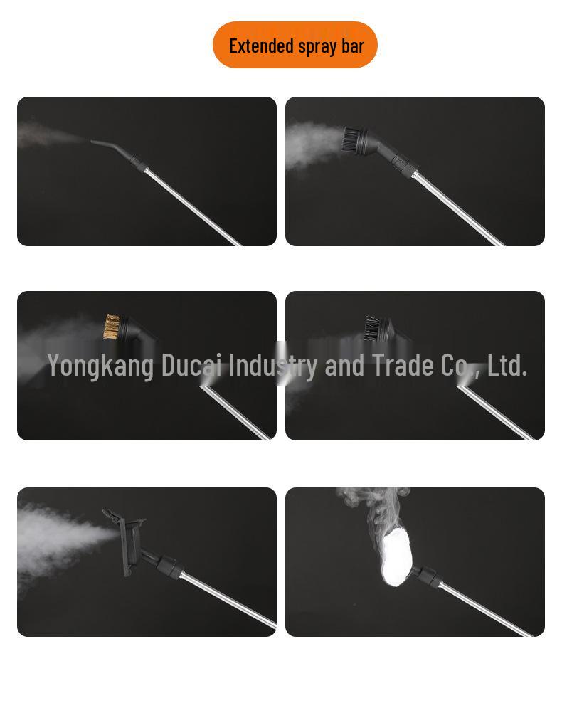 Dual Voltage High-Temperature Steam Cleaner 1200ML for Household Kitchen Use