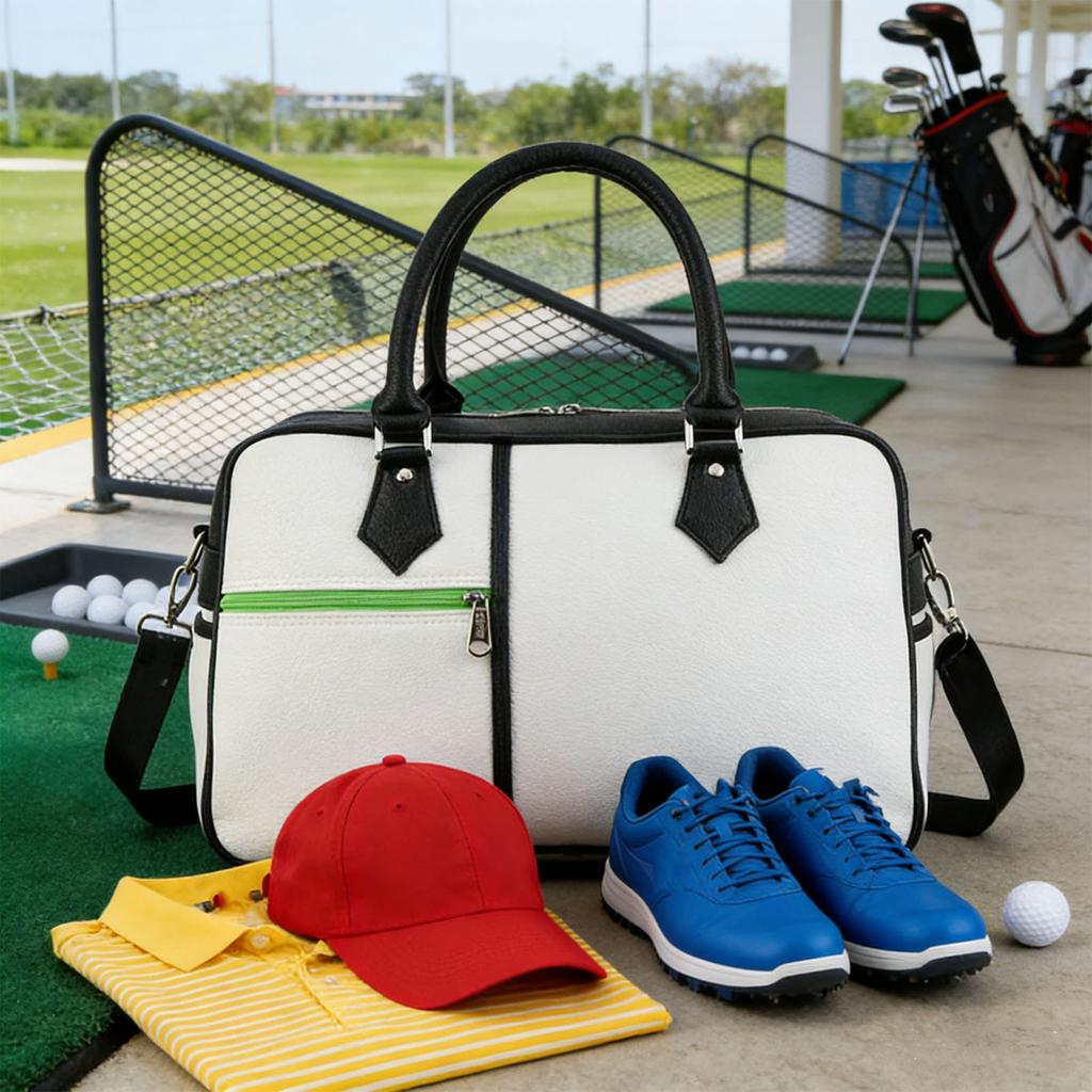 PU Duffle Bag Pattern Travel Sports Bag with Shoe Compartment Detachable Strap for Outdoor Fitness Workout