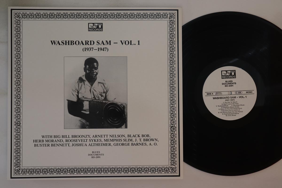 

LP Record WASHBOARD SAM - Vol. 1 (1937-1947) BD2091 RST 1990 Austria Blues Used