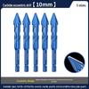 Blue Victory Super Hard Angled Tile and Concrete Drill Bit Set