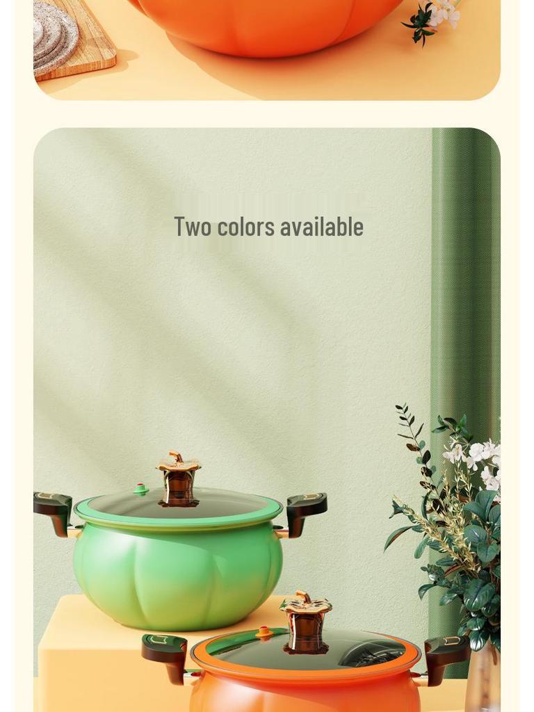 Multi-Purpose Non-Stick Pressure Cooker & Stewing Pot