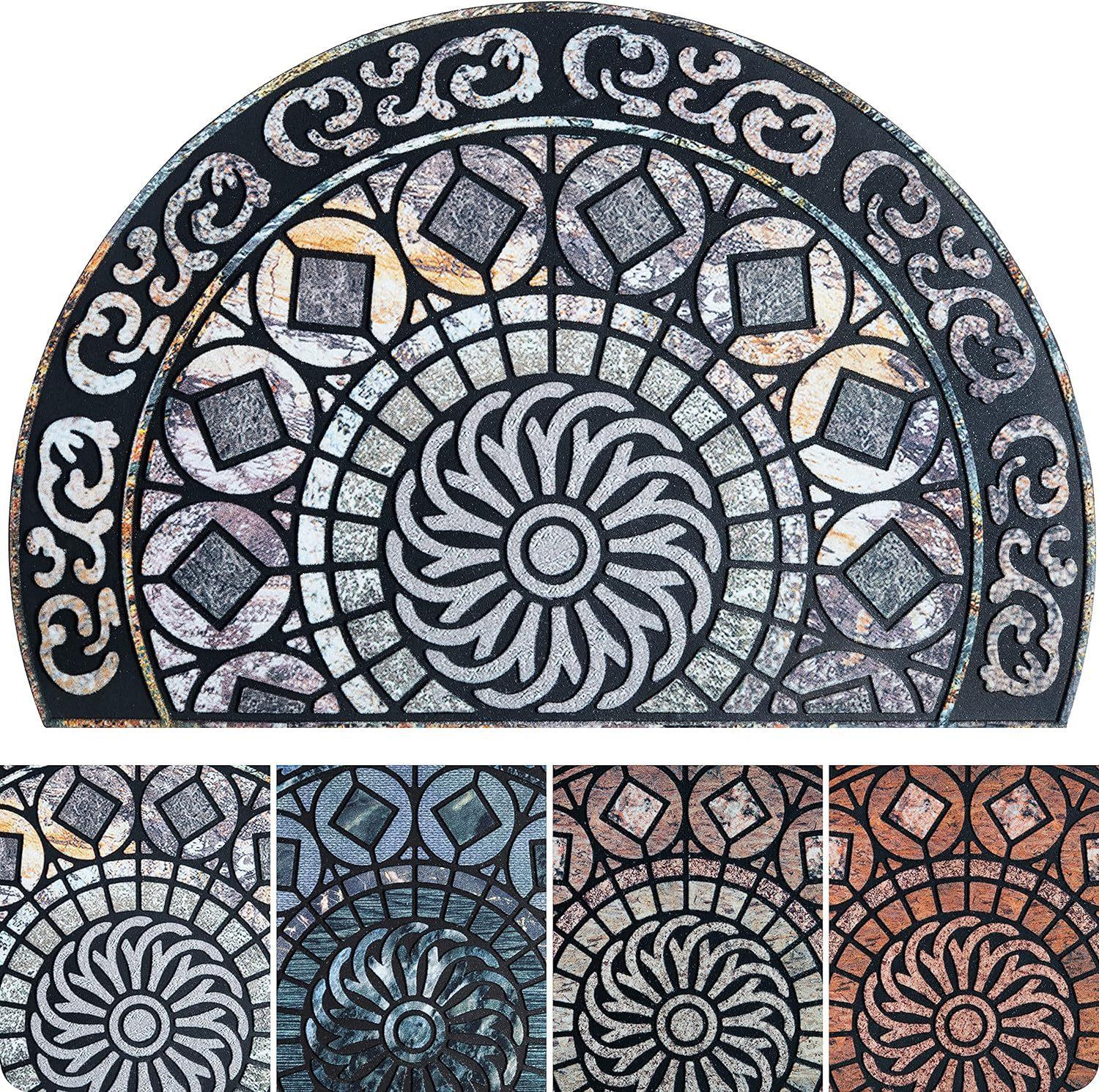 

Сучасний привітальний килимок для дверей Нековзкий килимок для ванної кімнати Килимок для підлоги в коридорі Кухня Вітальня 40x60/50x80/60x90/80x120 см 60*90cm