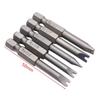 1 4 Hex Shank 50mm 5New MagneticU Shape Screwdriver Security Bits Tool