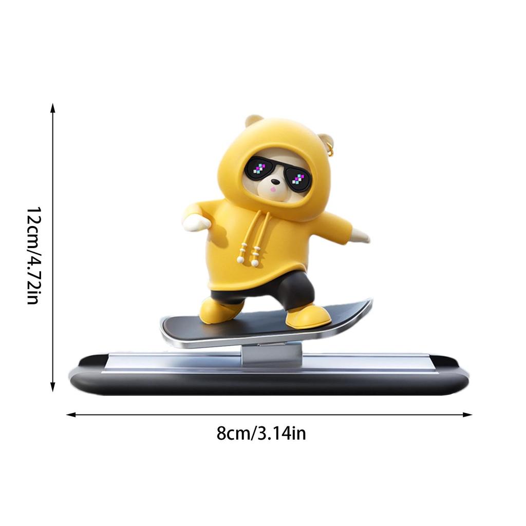 Mdikawe Bear Dashboard Decoration, Bear Dashboard Decor - Link Cute Dashboard Decor | Funny