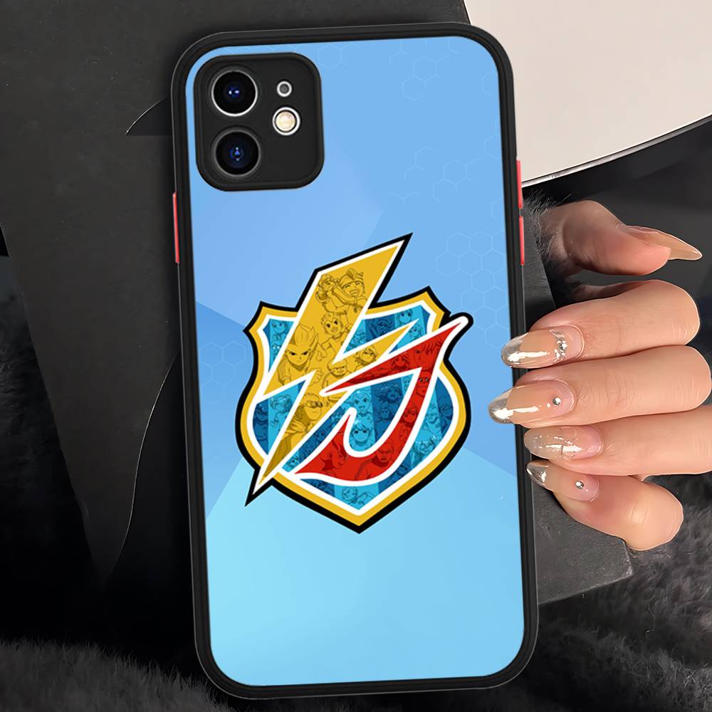 Axel Blaze Firestorm Inazuma Eleven Phone Case For IPhone 16e 16 15 14 13 12 11 Pro Max X XS Max Plus Matte Clear