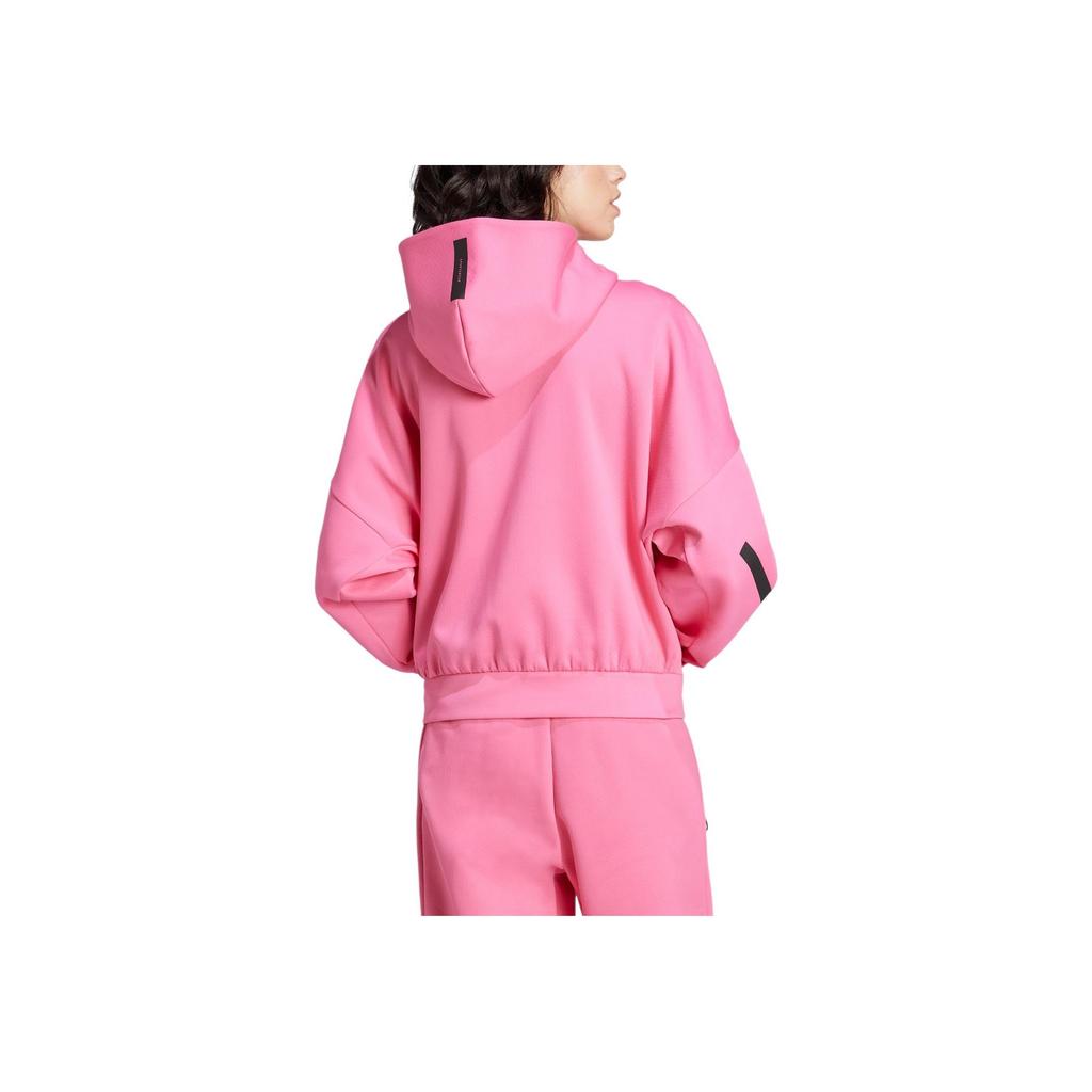 Adidas Z.N.E. True Healing Series FW24 Full Zip Hooded Jacket Women Jacket Pulse-Magenta JD3989