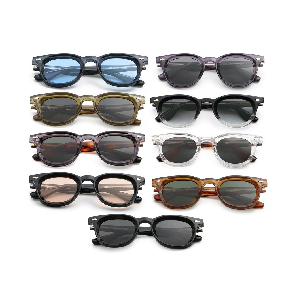 High-End Retro Cross-Border Unisex Sunglasses with Insert Temple, Style 6248